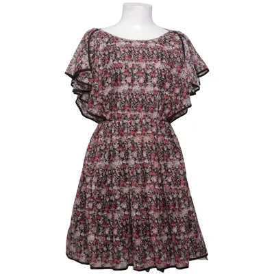 Jurk (Roze, Zwart, Meerkleurig) van Mangano Elastaan, Polyester