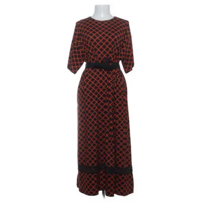 Robe (Noir, Orange) de Saint + Sofia Élasthane, Tencel, Viscose
