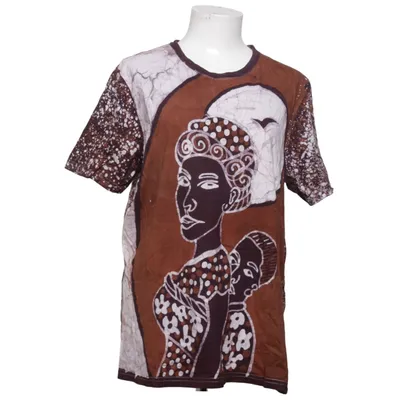 T-shirt (Brun, Vit) från Livergy Bomull