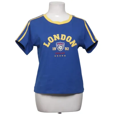 T-shirt (Blue, Yellow) from Jaded London Cotton, Elastane
