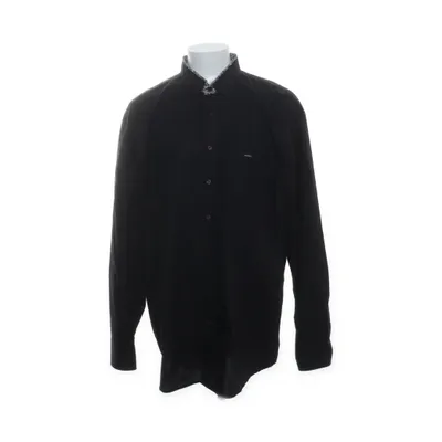 Buttondown-skjorta (Svart, Flerfärgad) från Dahlin Bomull