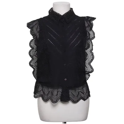Top (Zwart) van Chicwish Katoen, Polyester
