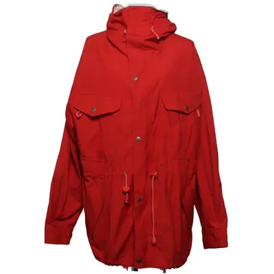Parka (Rood, Wit) van Nature Polyester