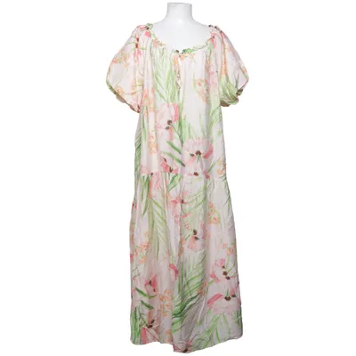 Maxi jurk (Wit, Roze, Groen) van H&M Katoen, Polyamide, Viscose