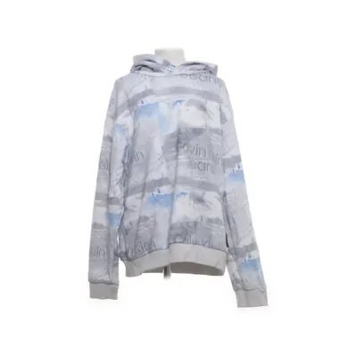 Huvtröja (Vit, Flerfärgad) från Calvin Klein Jeans Bomull, Polyester