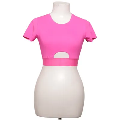 Crop top (Pink) from Hiit Elastane, Polyamide