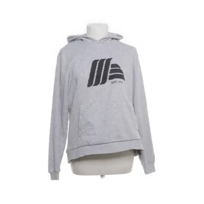 Capuchon sweater (Grijs, Blauw) van Aldi Katoen, Polyester, Viscose