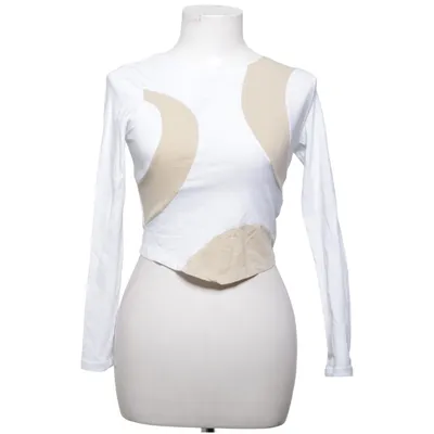 Topp (Vit, Beige) från Subdued Bomull, Elastan