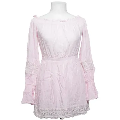 Jurk (Off Shoulder Lace Detail Frill Dress) van Queen of Jetlags x NA-KD Viscose