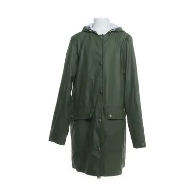 Raincoat (Green) from Zara Girls Polyester, Polyurethane