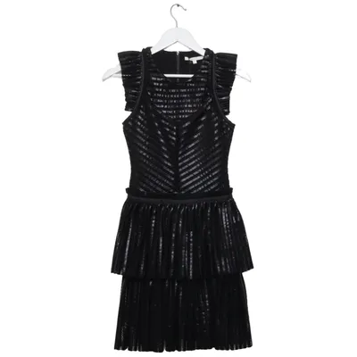Jurk (Zwart) van Maje Elastaan, Polyamide, Polyester, Viscose