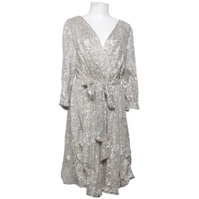 Cocktailklänning (Silverfärgad) från DKNY Elastan, Polyester