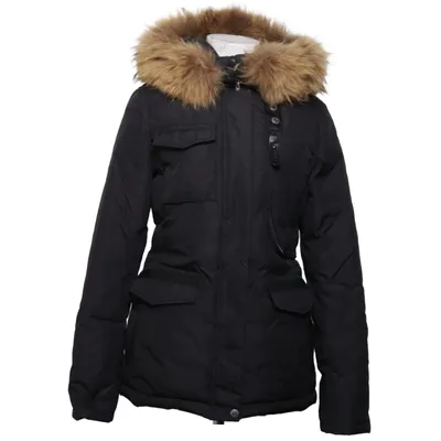Vinterjakke (Sort) fra Hollies Bomuld, Elastan, Polyamid, Polyester