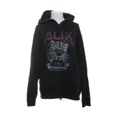 Hoodie (Black, Multicolored) from ALIX Cotton