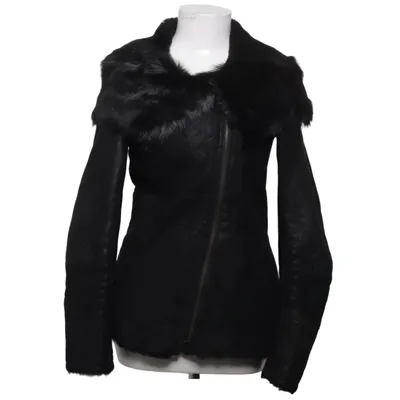 Shearling jacket (Black) from Rita