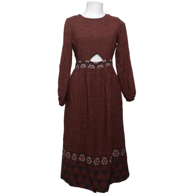 Maxikjole (Brun, Sort) fra Mango Polyester, Viscose