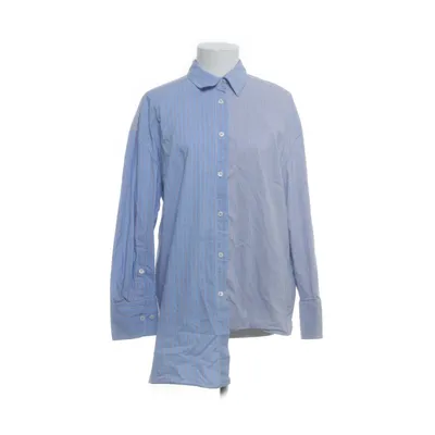 Hemd (Blau, Weiß) von Zara Baumwolle, Polyester, Elasthan