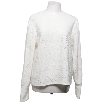 Blouse (White) from Object Elastane, Recycled polyester