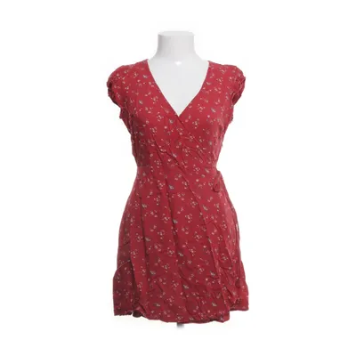 Klänning (Röd, Vit) från Hollister California Viskos