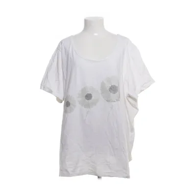 T-shirt (White) from Sheego Cotton