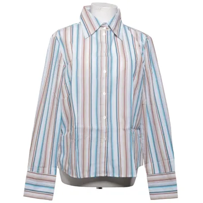 Skjorta (Blå, Brun, Vit) från Barisal Bomull, Polyester