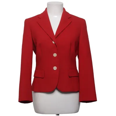 Blazer (Rød) fra Ralph Lauren Elastan, Polyamid, Viscose, Uld
