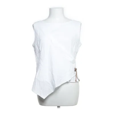 Wrap top (White, Black) from Blanc du Nil Cotton