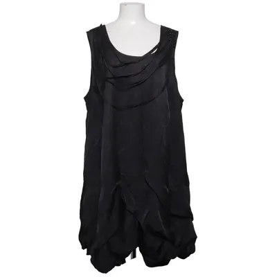 Dress (Black) from Zay Clothing Polyester, Viscose