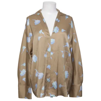 Blouse (Brown, Blue, Multicolored) from Vince Silk