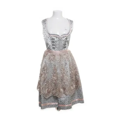 Dirndl (Zilver) van Krüger Polyester, Katoen