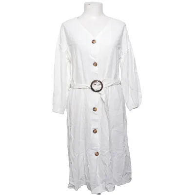 Robe chemise (Blanc) de Usha Coton
