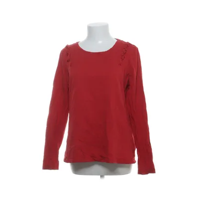 Long sleeve T-shirt (Red) from Essentials Organic cotton