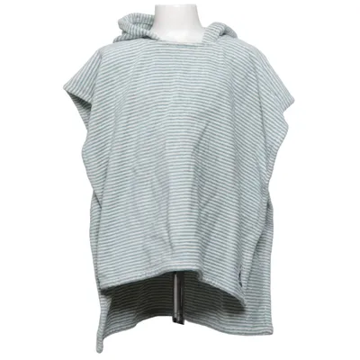 Cape de bain (Bleu, Blanc) de Petit Bateau Coton