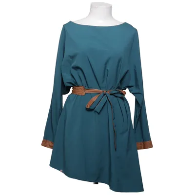 Kjole (Blå, Brun) fra Kling Polyester