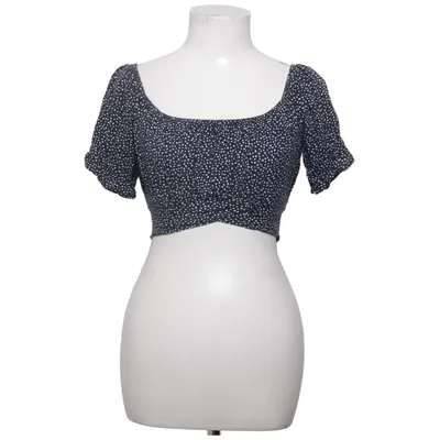 Crop top (Bleu, Blanc) de Hollister Viscose