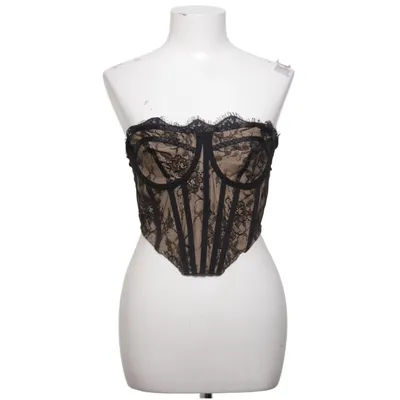 Korset (Sort, Beige) fra Shein Elastan, Polyester