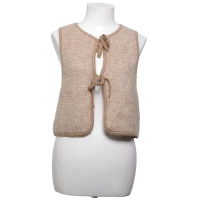 Vest (Beige) fra La Maille Sézane Elastan, Merinould, Polyamid