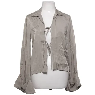 Blouse (Beige) van Djerf Avenue Cupro, Viscose