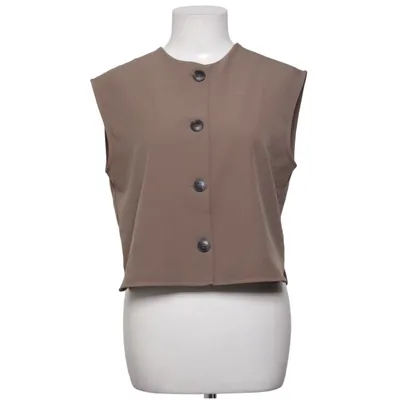Weste (Beige) von Cotton Club Baumwolle, Elasthan