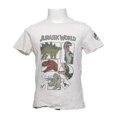 T-shirt (Blanc, Multicolore) de Jurassic World Coton