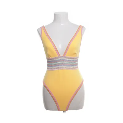 Badpak (Oranje, Meerkleurig) van River Island Polyester, Elastaan, Katoen, Viscose, Nylon, Acryl