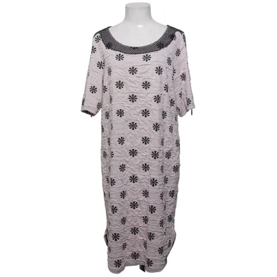 Jurk (Beige, Zwart) van Choise Elastaan, Polyamide, Viscose