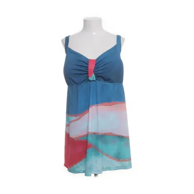 Zwemjurk (Blauw, Meerkleurig) van Ulla Popken Elastaan, Polyamide, Polyester