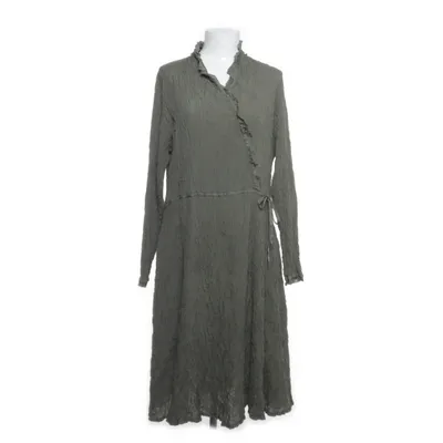 Wrap dress (Green, Purple) from Praechtig Berlin Silk