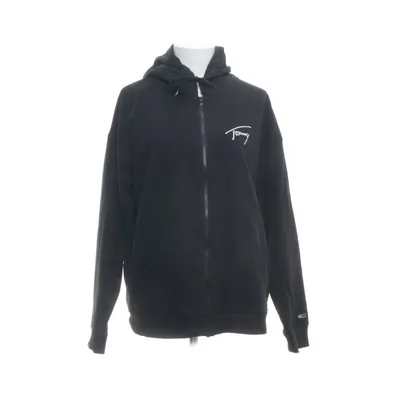Huvtröja (Svart) från Tommy Hilfiger Jeans Bomull, Polyester