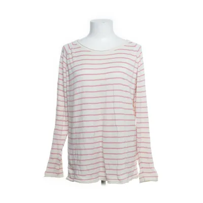 Långärmad t-shirt (Rosa, Vit) från Basic Apparel Ekologisk bomull