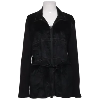 Veste (Noir) de Classic Woman Acrylique, Coton