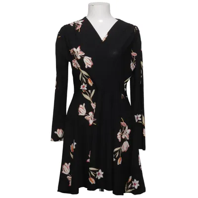 Robe portefeuille (Noir, Multicolore) de KTN Élasthane, Viscose