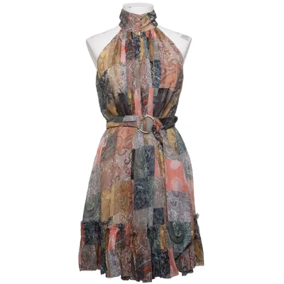 Robe (Multicolore) de Zimmermann Soie, Viscose
