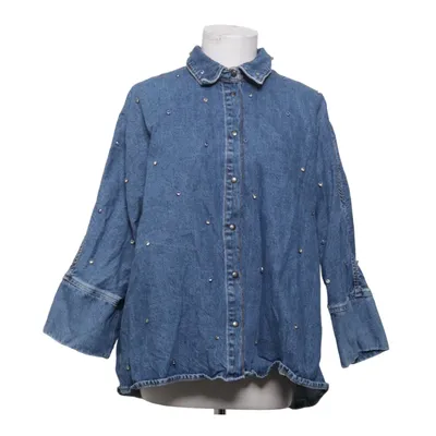 Jeansskjorta (Blå) från ONLY Blue Denim Bomull